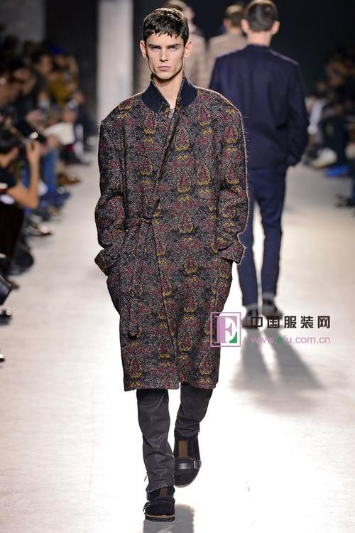 德赖斯·范诺顿2013/14秋冬巴黎男装秀 诗意与结构的交融